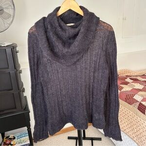 Paloma Wool Cowl Neck Sweater Mohair Wool Small